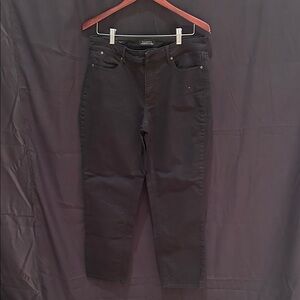 C - Talbots Dark Gray Slim Jeans